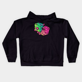 Neon dice Kids Hoodie